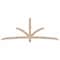 Ekena Millwork Davenport Smooth Timber Gable Bracket, Douglas Fir, 96"W x 36"H x 1 1/2"D x 3 1/2"F, 9/12 Pitch GBW096X36X0204DAV00SDF - alternate 1